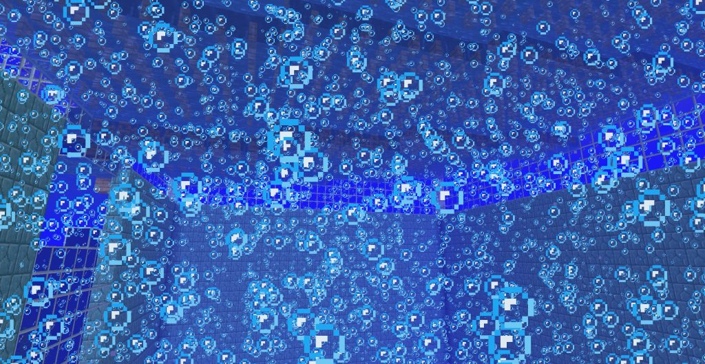 ソウルサンドの上昇水流を利用、その１